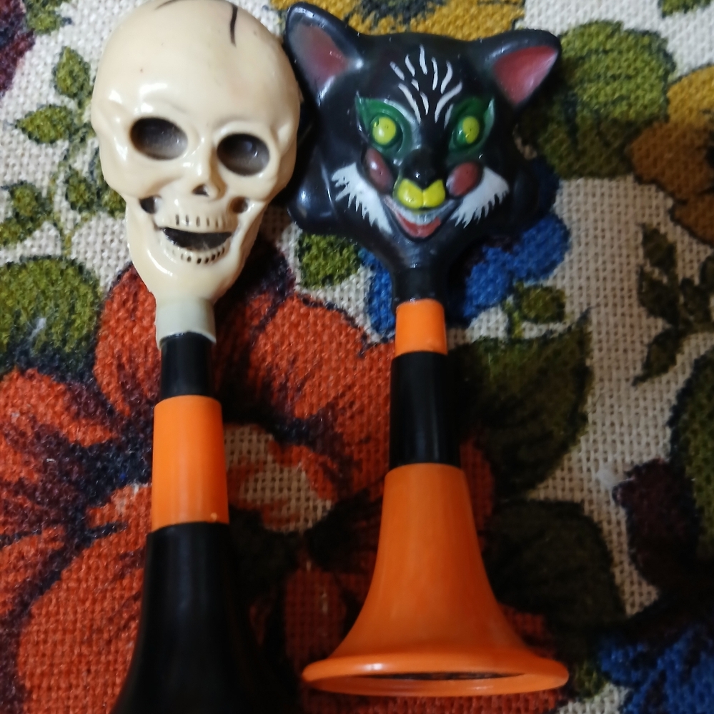 Vintage Halloween Noisemakers